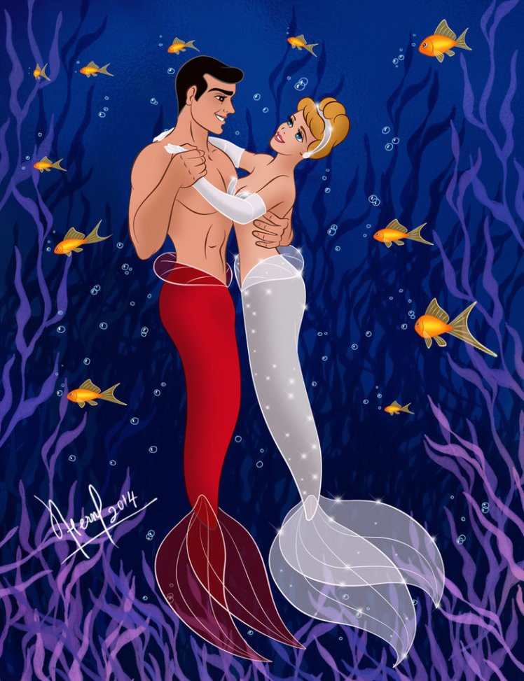 cinderela sereia