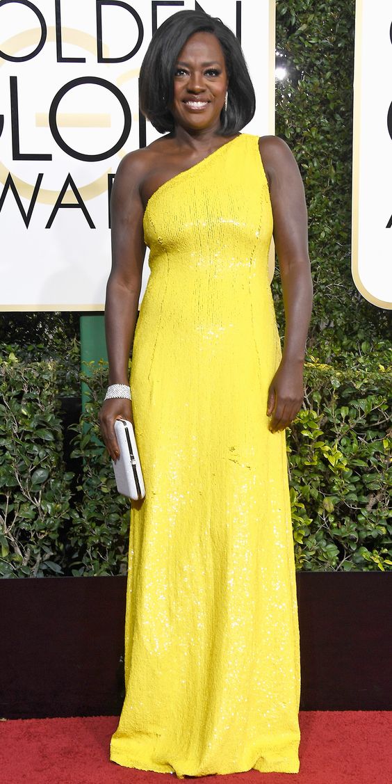 BEVERLY HILLS, CA - JANUARY 08: Actress Viola Davis attends the 74th Annual Golden Globe Awards at The Beverly Hilton Hotel on January 8, 2017 in Beverly Hills, California. (Photo by Frazer Harrison/Getty Images)